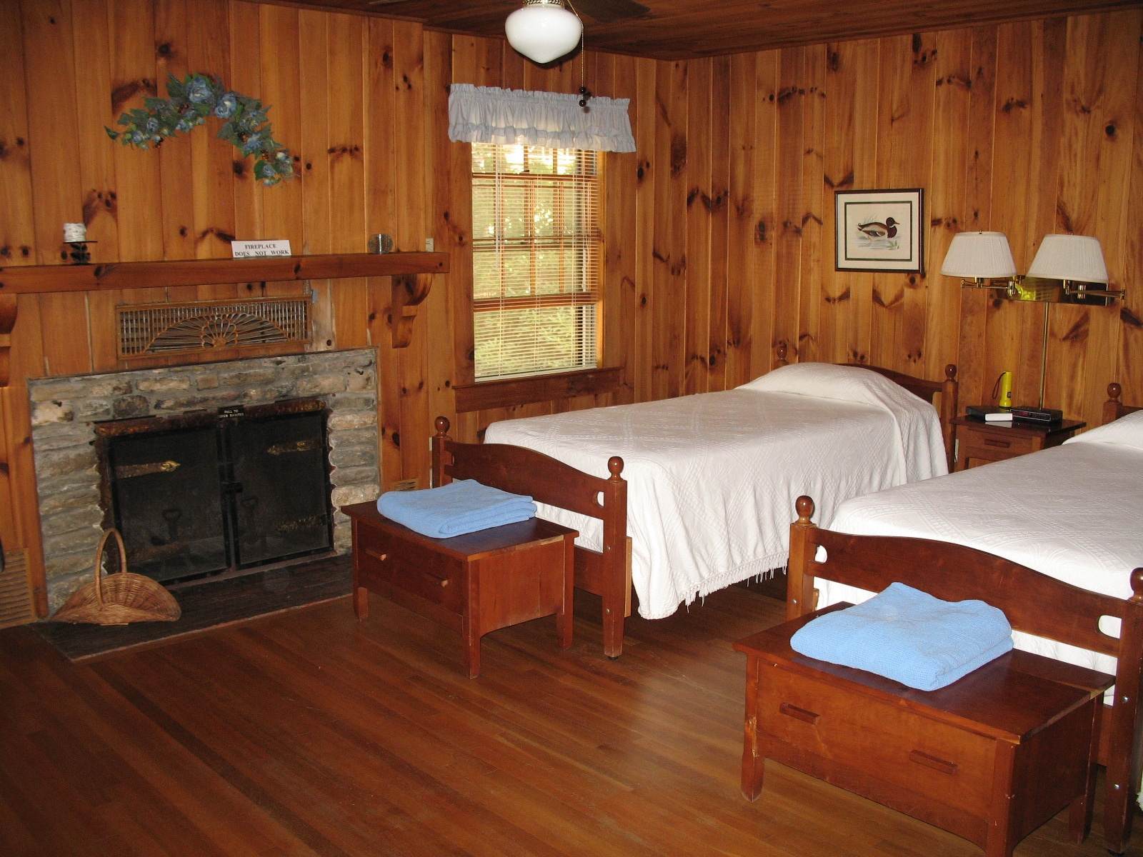 White Pine Cabin Interior